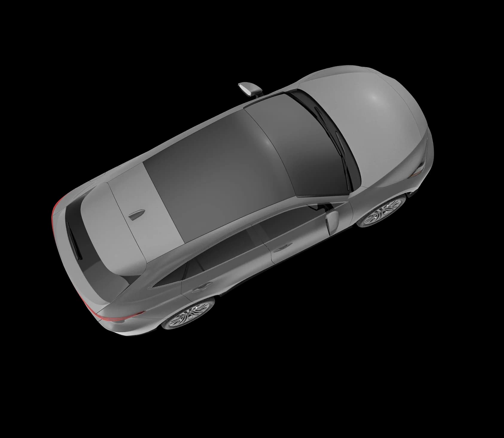 An unmarked Bonvia sedan, the discreet vehicle used for behavioral health routes.